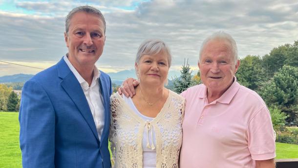 Zur Goldenen Hochzeit - Adelheid und Wolfgang Trost
